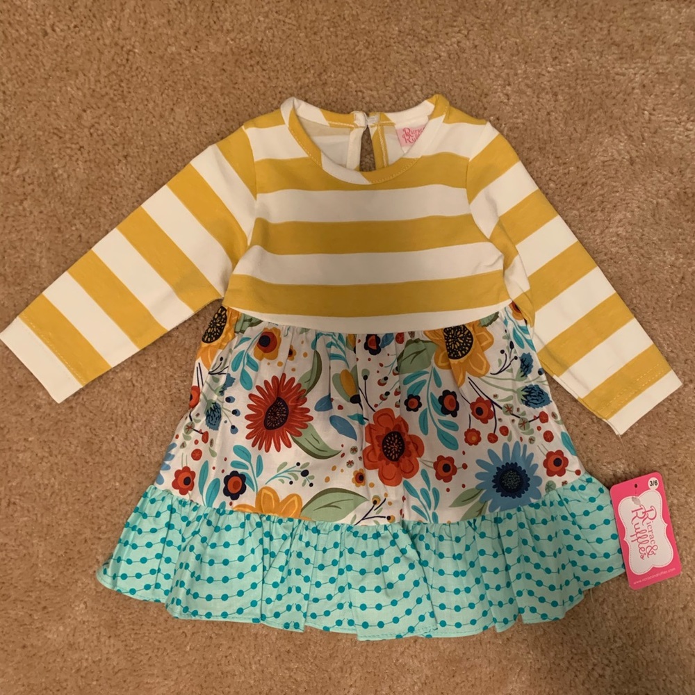 RRR Yellow Floral Dress